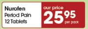 Nurofen Period Pain-12 Tablets Per Pack