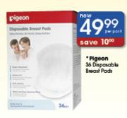 Pigeon Disposable Breast Pads-36's Per Pack