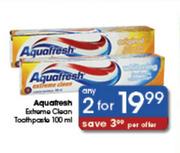 Aquafresh Extreme Clean Toothpaste-2x100ml