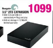 Seagate 3.5" 2TB Expansion