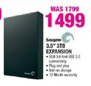 Seagate 3.5" 3TB Expansion
