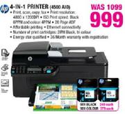 Hp 4-In1 Printer (4500 AIO)