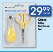 Clicks Baby Manicure Set-Per Set