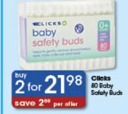 Clicks 80 Baby Safety Buds