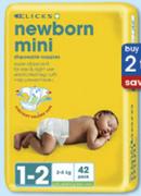 Clicks Junior,Midi Or Maxi Value Pack Disposable Nappies-Each