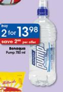 Bonaqua Pump-2x750ml
