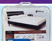 Safeway Single To Down Electric Blanket Each