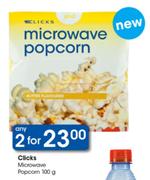 Clicks Microwave Popcorn-2 x 100gm