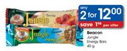 Beacon Jungle Energy Bars-2 x 40gm