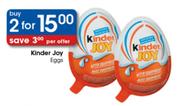 Kinder Joy Eggs-2's