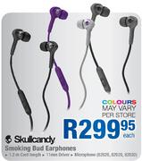 Skullcandy Smoking Bud Earphones-Each