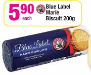 Blue Label Marie Biscuit-200Gm Each