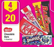 Nestle Chocolate Bars-4's