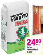 Iwisa Maize Meal-5.5Kg Each