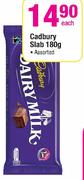Cadbury Slab-180Gm Each
