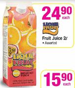 LIqui Fruit Juice-2L Each
