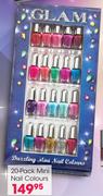 Mini Nail Colours-20 Pack