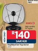 Ellies Amplified Set Top Aerial-AAAST