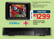 DSTV PVR Decoder Plus Walka 3.5" Walka