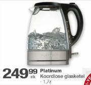 Platinum Koordlose Glasketel-1.7L