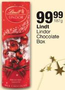 Lindt Lindor Chocolate Box-187G