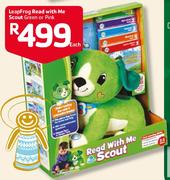 LeapFrog Read With Me Scout Green Or Pink Each
