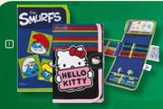 Smurfs Or Hello Kitty Fold Out Pencil Case Each
