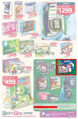 Pick n Pay Hyper: Save Big On All Your Favourites From Toys to Trees  ( 24 Nov - 29 Dec 2013), page 15