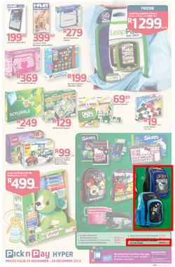 Pick n Pay Hyper: Save Big On All Your Favourites From Toys to Trees  ( 24 Nov - 29 Dec 2013), page 15