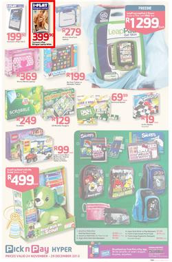 Pick n Pay Hyper: Save Big On All Your Favourites From Toys to Trees  ( 24 Nov - 29 Dec 2013), page 15