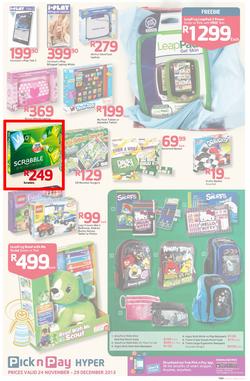Pick n Pay Hyper: Save Big On All Your Favourites From Toys to Trees  ( 24 Nov - 29 Dec 2013), page 15