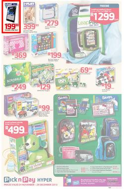Pick n Pay Hyper: Save Big On All Your Favourites From Toys to Trees  ( 24 Nov - 29 Dec 2013), page 15