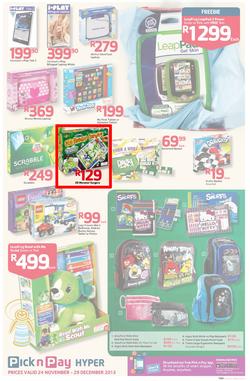 Pick n Pay Hyper: Save Big On All Your Favourites From Toys to Trees  ( 24 Nov - 29 Dec 2013), page 15