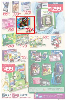 Pick n Pay Hyper: Save Big On All Your Favourites From Toys to Trees  ( 24 Nov - 29 Dec 2013), page 15