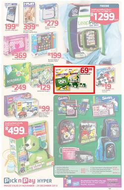 Pick n Pay Hyper: Save Big On All Your Favourites From Toys to Trees  ( 24 Nov - 29 Dec 2013), page 15