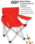 Bush Baby Kapteinstoel Vir Kinders
