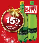 Appletiser/Peartiser-1.25Ltr Each