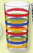 Stripe Print Tumbler Assorted Designs-Each