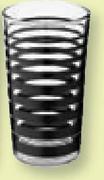 Black Stripe Tumbler