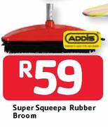 Addis Super Squeepa Rubber Broom