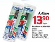 Artline Permanent Marker 