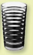 Black Stripe Tumbler-Each