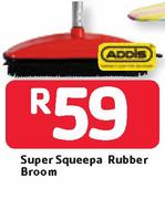 Addis Super Squeepa Rubber Broom-Each