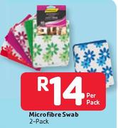 Microfibre Swab-2's Per Pack