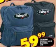 Fullmarks 2-Division Large Backpacks-Each