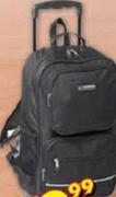 Fullmarks 2-Division School Trolley Backpack