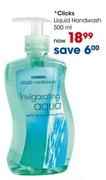 Clicks Liquid Hand Wash-500Ml