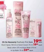 Oh So Heavenly Positively Pink Room Spray-100Ml