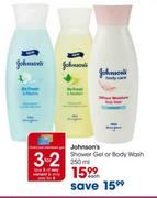 Johnson's Shower Gel Or Body Wash-250Ml