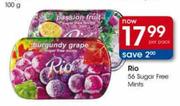 Rio 56 Sugar Free Mints Per Pack